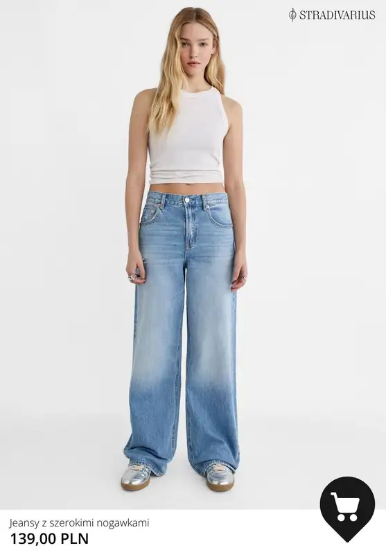 Stradivarius - gazetka promocyjna DENIM - jeansy już od 95,90 PLN od poniedziałku 26.02  - strona 4