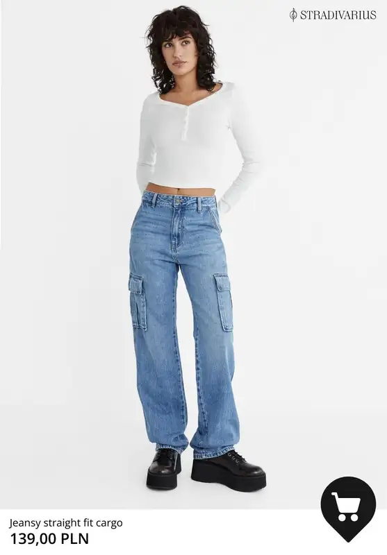 Stradivarius - gazetka promocyjna DENIM - jeansy już od 95,90 PLN od poniedziałku 26.02  - strona 13