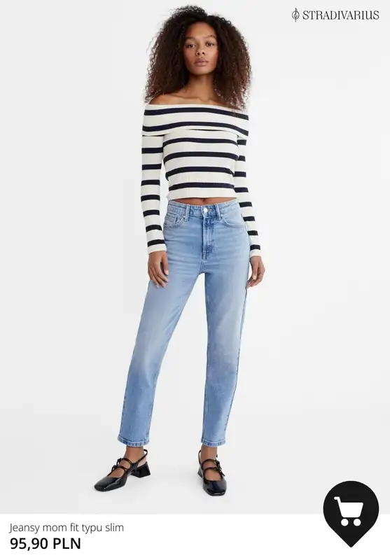 Stradivarius - gazetka promocyjna DENIM - jeansy już od 95,90 PLN od poniedziałku 26.02  - strona 2