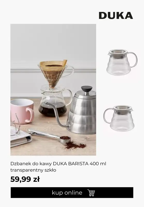 DUKA - gazetka promocyjna Kawiarki i zaparzacze na prezent na Dzień Kobiet od wtorku 27.02  - strona 5