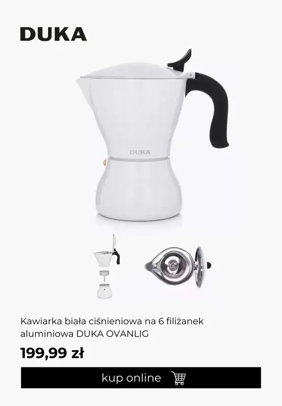 DUKA - gazetka promocyjna Kawiarki i zaparzacze na prezent na Dzień Kobiet od wtorku 27.02  - strona 6