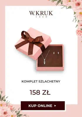 W.KRUK - gazetka promocyjna Komplety biżuterii do 198 zł od środy 28.02 do środy 06.03 - strona 5