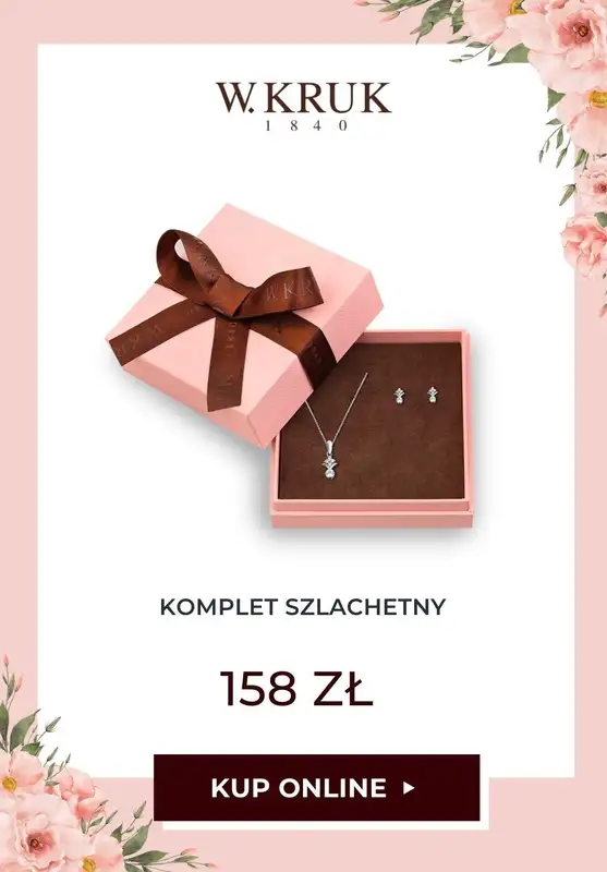 W.KRUK - gazetka promocyjna Komplety biżuterii do 198 zł od środy 28.02 do środy 06.03 - strona 5