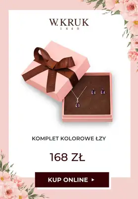 W.KRUK - gazetka promocyjna Komplety biżuterii do 198 zł od środy 28.02 do środy 06.03 - strona 7