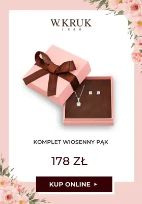 W.KRUK - gazetka promocyjna Komplety biżuterii do 198 zł od środy 28.02 do środy 06.03 - strona 8
