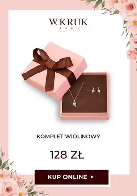 W.KRUK - gazetka promocyjna Komplety biżuterii do 198 zł od środy 28.02 do środy 06.03 - strona 4