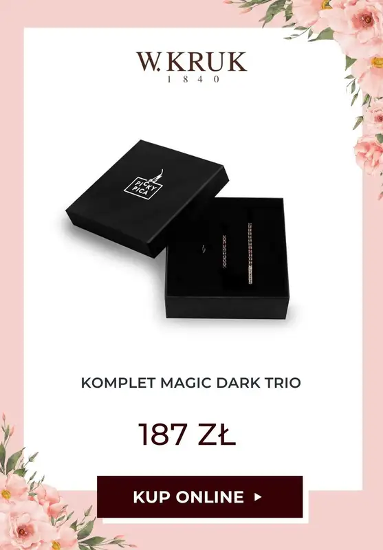 W.KRUK - gazetka promocyjna Komplety biżuterii do 198 zł od środy 28.02 do środy 06.03 - strona 9