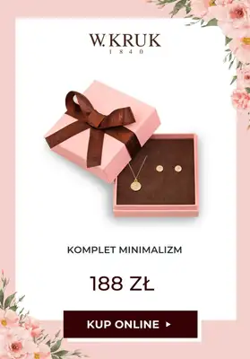 W.KRUK - gazetka promocyjna Komplety biżuterii do 198 zł od środy 28.02 do środy 06.03 - strona 10