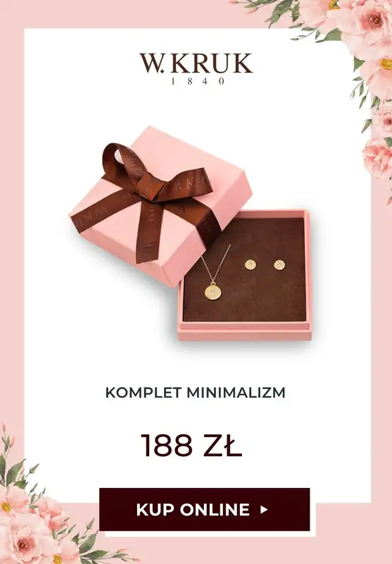 W.KRUK - gazetka promocyjna Komplety biżuterii do 198 zł od środy 28.02 do środy 06.03 - strona 10