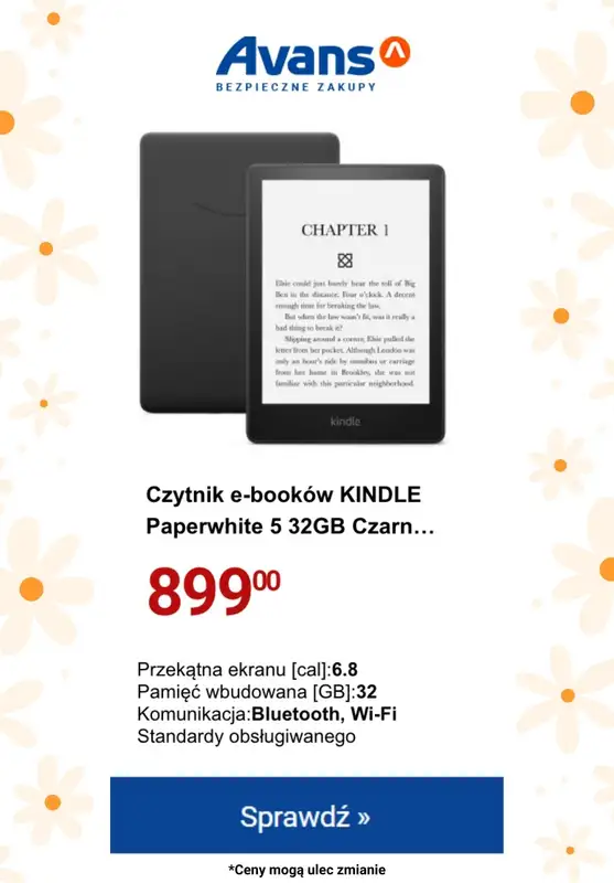Avans - gazetka promocyjna Prezenty na Dzień Kobiet od środy 28.02 do niedzieli 03.03 - strona 7