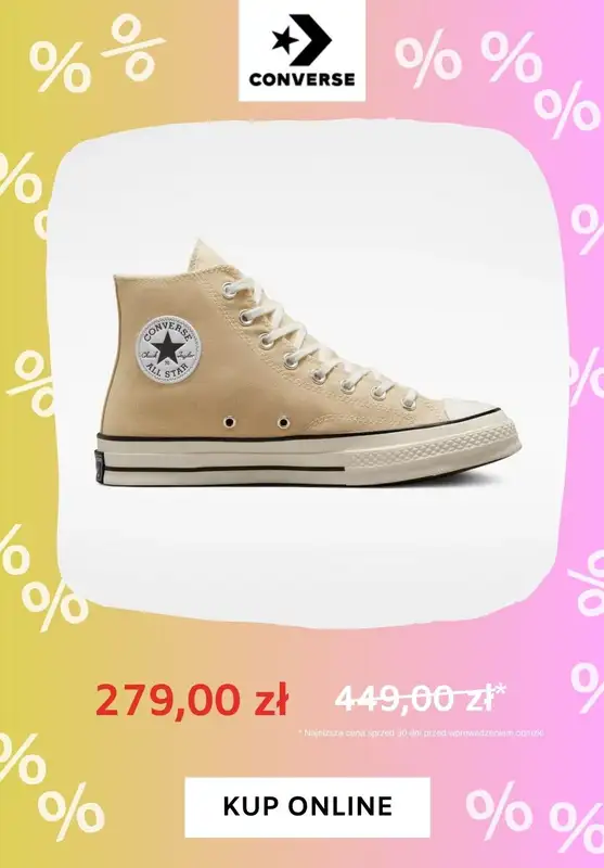 Converse - gazetka promocyjna Trampki damskie na wiosnę od środy 28.02  - strona 7