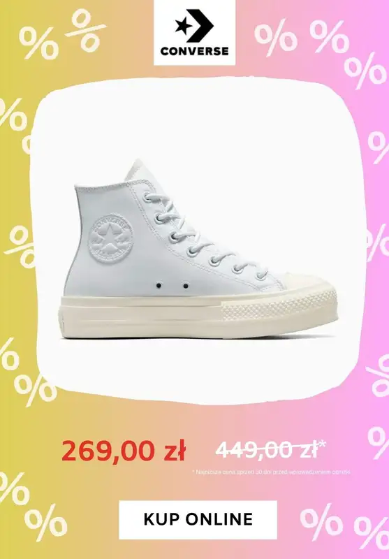 Converse - gazetka promocyjna Trampki damskie na wiosnę od środy 28.02  - strona 2