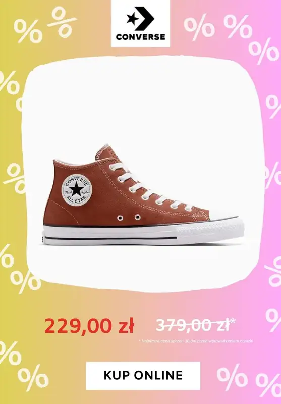 Converse - gazetka promocyjna Trampki damskie na wiosnę od środy 28.02  - strona 5