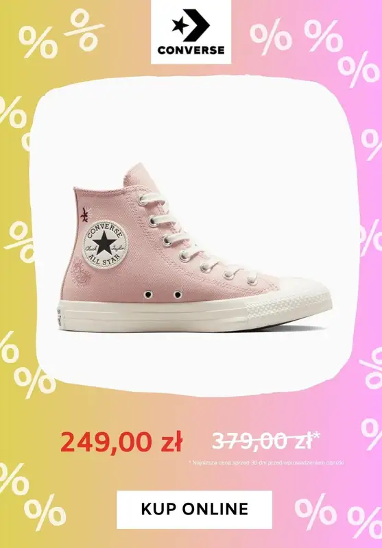 Converse - gazetka promocyjna Trampki damskie na wiosnę od środy 28.02  - strona 6