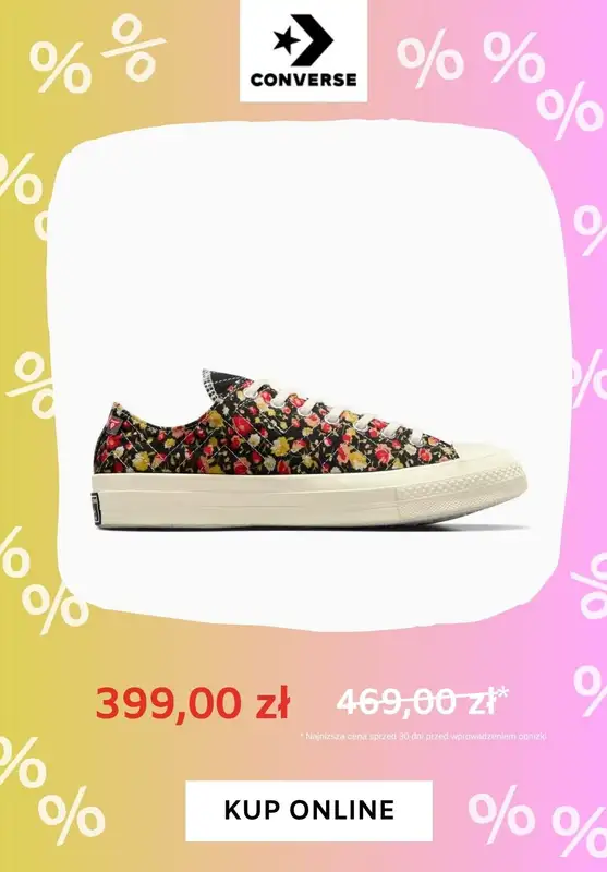Converse - gazetka promocyjna Trampki damskie na wiosnę od środy 28.02  - strona 10