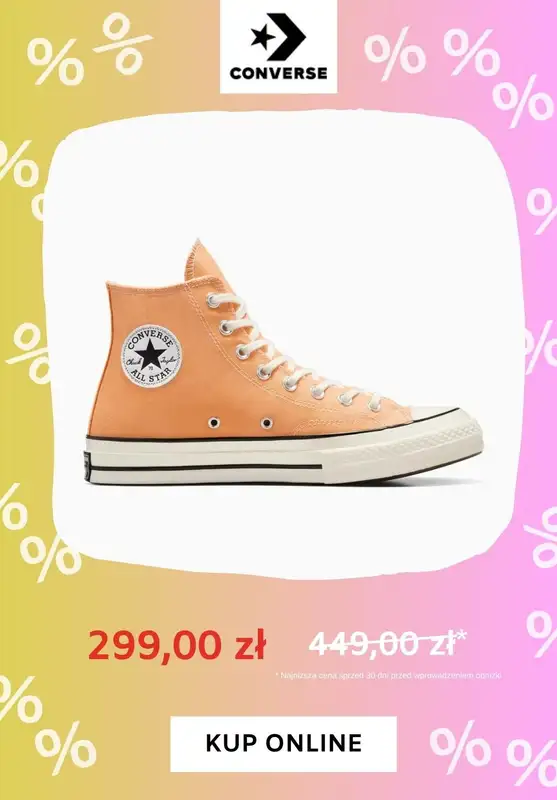 Converse - gazetka promocyjna Trampki damskie na wiosnę od środy 28.02  - strona 11