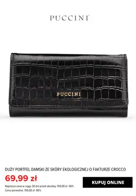 Puccini - gazetka promocyjna Portfele damskie już od 49,99 zł SALE od czwartku 29.02 do wtorku 05.03 - strona 2