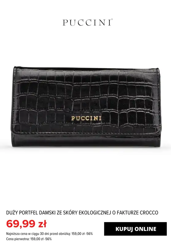 Puccini - gazetka promocyjna Portfele damskie już od 49,99 zł SALE od czwartku 29.02 do wtorku 05.03 - strona 2