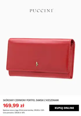 Puccini - gazetka promocyjna Portfele damskie już od 49,99 zł SALE od czwartku 29.02 do wtorku 05.03 - strona 8