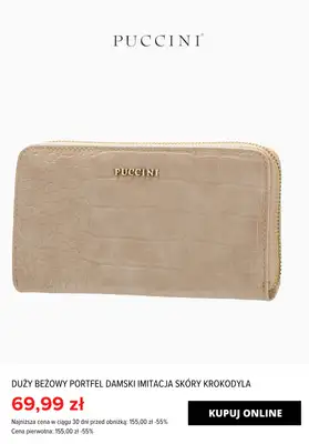 Puccini - gazetka promocyjna Portfele damskie już od 49,99 zł SALE od czwartku 29.02 do wtorku 05.03 - strona 3