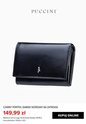 Puccini - gazetka promocyjna Portfele damskie już od 49,99 zł SALE od czwartku 29.02 do wtorku 05.03 - strona 9