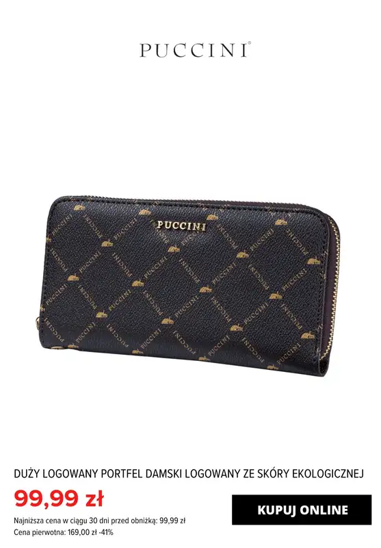 Puccini - gazetka promocyjna Portfele damskie już od 49,99 zł SALE od czwartku 29.02 do wtorku 05.03 - strona 7