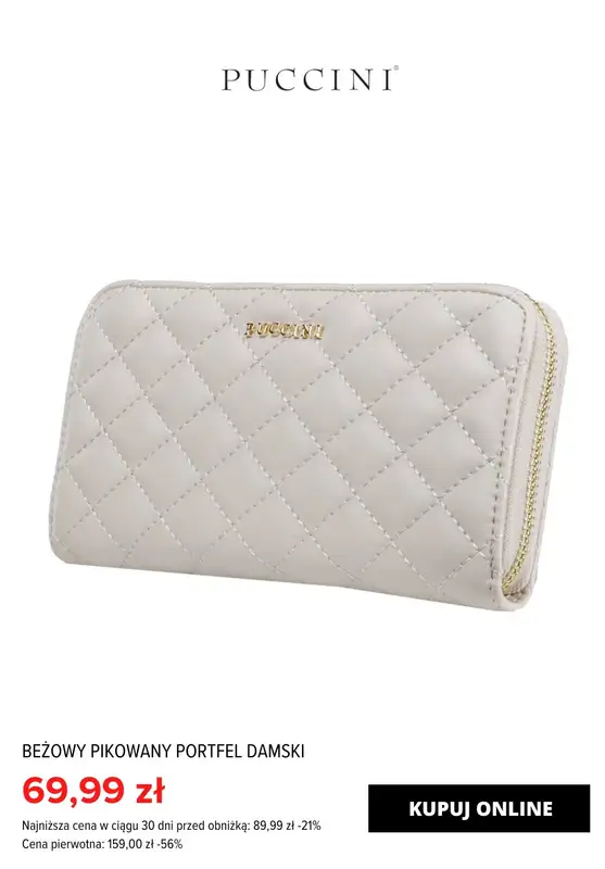Puccini - gazetka promocyjna Portfele damskie już od 49,99 zł SALE od czwartku 29.02 do wtorku 05.03 - strona 4