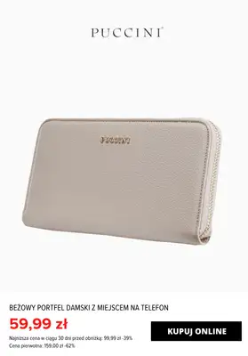 Puccini - gazetka promocyjna Portfele damskie już od 49,99 zł SALE od czwartku 29.02 do wtorku 05.03 - strona 11