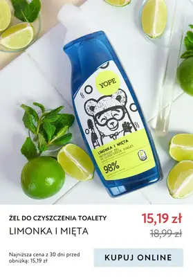 Yope - gazetka promocyjna -20% na produkty do sprzątania od środy 06.03 do środy 20.03 - strona 4