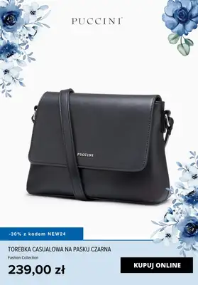 Puccini - gazetka promocyjna -30% nowa kolekcja torebek od środy 06.03 do niedzieli 10.03 - strona 9