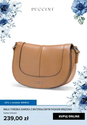 Puccini - gazetka promocyjna -30% nowa kolekcja torebek od środy 06.03 do niedzieli 10.03 - strona 8