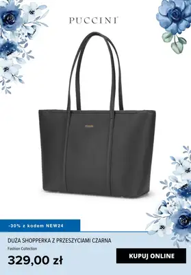 Puccini - gazetka promocyjna -30% nowa kolekcja torebek od środy 06.03 do niedzieli 10.03 - strona 10