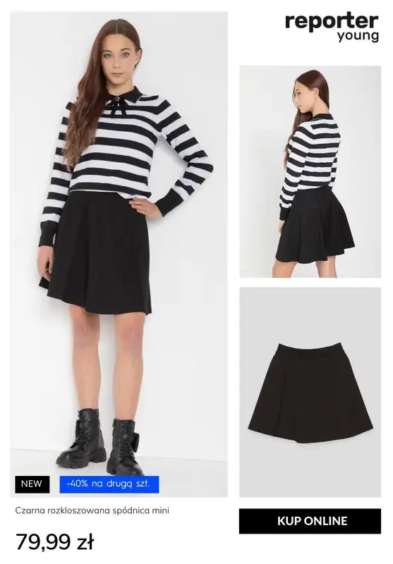 Reporter Young - gazetka promocyjna -40% na drugą rzecz z nowej kolekcji od czwartku 07.03 do poniedziałku 11.03 - strona 10