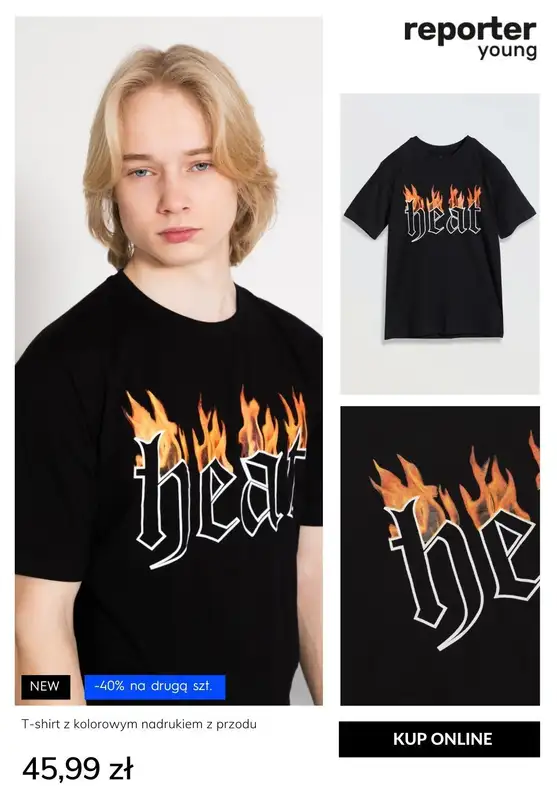 Reporter Young - gazetka promocyjna -40% na drugą rzecz z nowej kolekcji od czwartku 07.03 do poniedziałku 11.03 - strona 3