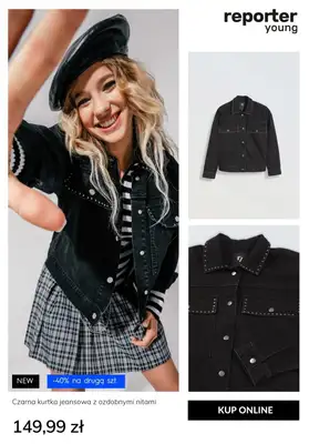 Reporter Young - gazetka promocyjna -40% na drugą rzecz z nowej kolekcji od czwartku 07.03 do poniedziałku 11.03 - strona 9