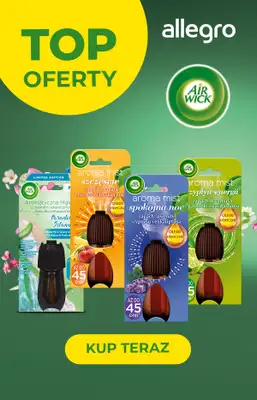 Air Wick - gazetka promocyjna Top oferty Air Wick od poniedziałku 11.03 do niedzieli 31.03 - strona 6 Air Wick - gazetka promocyjna Top oferty Air Wick od poniedziałku 11.03 do niedzieli 31.03 - strona 6