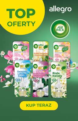 Air Wick - gazetka promocyjna Top oferty Air Wick od poniedziałku 11.03 do niedzieli 31.03