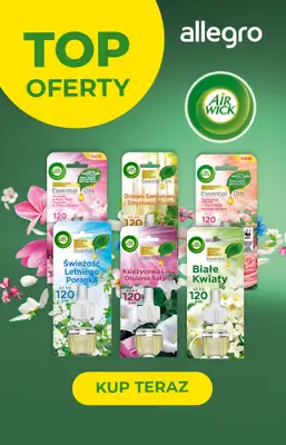 Air Wick - gazetka promocyjna Top oferty Air Wick od poniedziałku 11.03 do niedzieli 31.03 Air Wick - gazetka promocyjna Top oferty Air Wick od poniedziałku 11.03 do niedzieli 31.03
