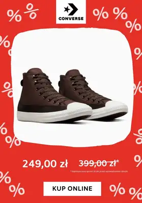 Converse - gazetka promocyjna Wyprzedaż do 250 zł od piątku 15.03 do piątku 22.03 - strona 7