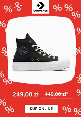 Converse - gazetka promocyjna Wyprzedaż do 250 zł od piątku 15.03 do piątku 22.03 - strona 5