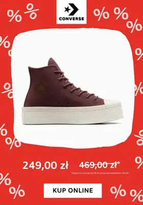 Converse - gazetka promocyjna Wyprzedaż do 250 zł od piątku 15.03 do piątku 22.03 - strona 9