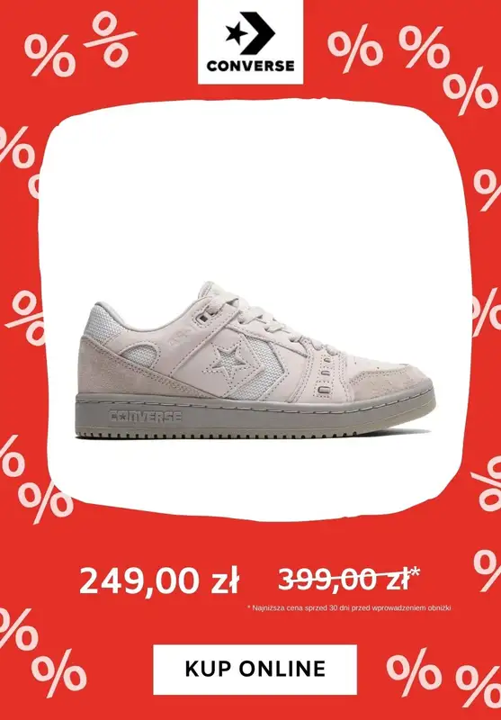 Converse - gazetka promocyjna Wyprzedaż do 250 zł od piątku 15.03 do piątku 22.03 - strona 11