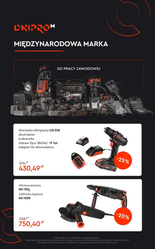 Dnipro-M - gazetka promocyjna Gazetka od poniedziałku 18.03 do czwartku 04.04 - strona 2
