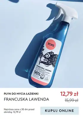 Yope - gazetka promocyjna -20% na produkty do sprzątania od czwartku 21.03 do niedzieli 31.03 - strona 8