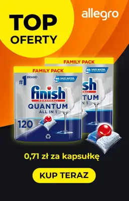 Finish - gazetka promocyjna Top oferty Finish od poniedziałku 11.03 do niedzieli 31.03
