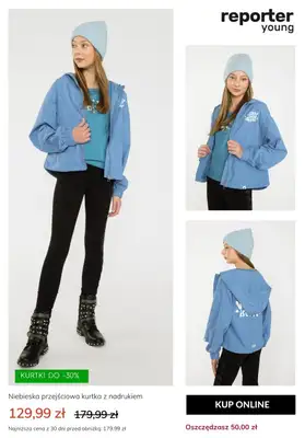 Reporter Young - gazetka promocyjna Do -30% wiosenna promocja na kurtki od środy 27.03 do niedzieli 31.03 - strona 9