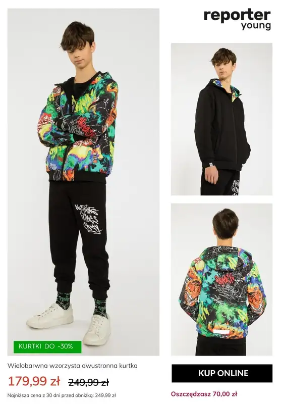 Reporter Young - gazetka promocyjna Do -30% wiosenna promocja na kurtki od środy 27.03 do niedzieli 31.03 - strona 11