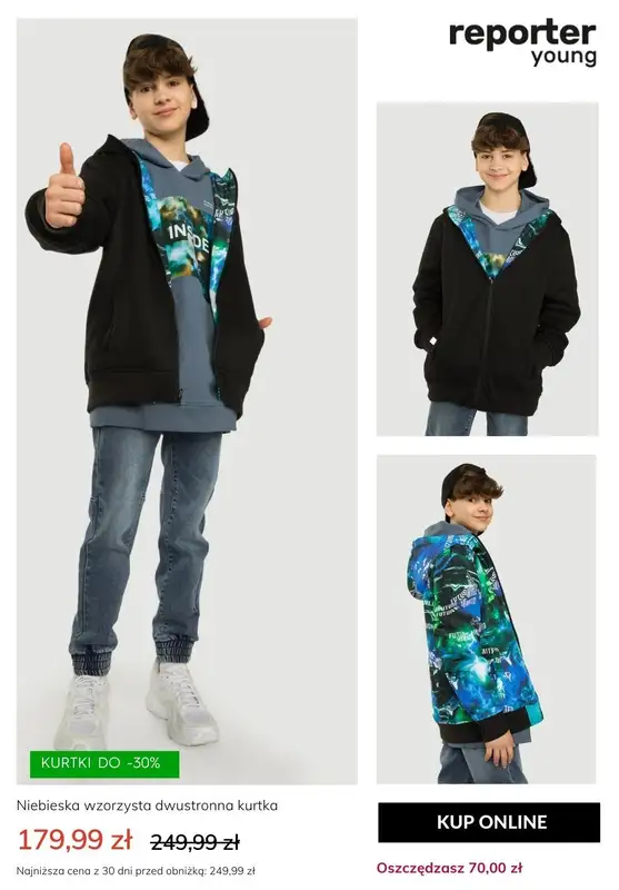 Reporter Young - gazetka promocyjna Do -30% wiosenna promocja na kurtki od środy 27.03 do niedzieli 31.03 - strona 5