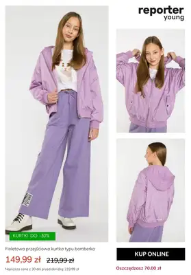 Reporter Young - gazetka promocyjna Do -30% wiosenna promocja na kurtki od środy 27.03 do niedzieli 31.03 - strona 8