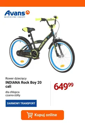 Avans - gazetka promocyjna Rowery w EXTRA cenach! od czwartku 28.03 do środy 03.04 - strona 9
